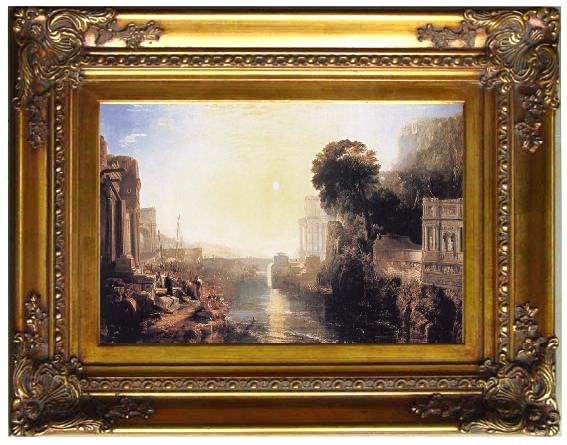 framed  Joseph Mallord William Turner Dido Building Carthage or the rise of the Carthaginian Empire, Ta057